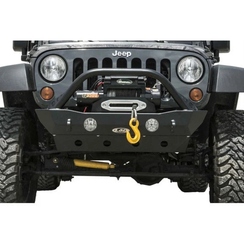 LoD Offroad Destroyer Shorty Front Bumper for 07-18 Jeep Wrangler JK