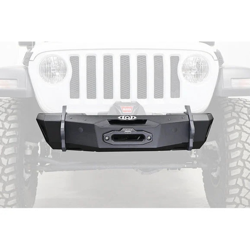 LoD Offroad JFB1883 Black Ops Stubby Winch Front Bumper for 07-24 Jeep Wrangler JK, JL & Gladiator JT