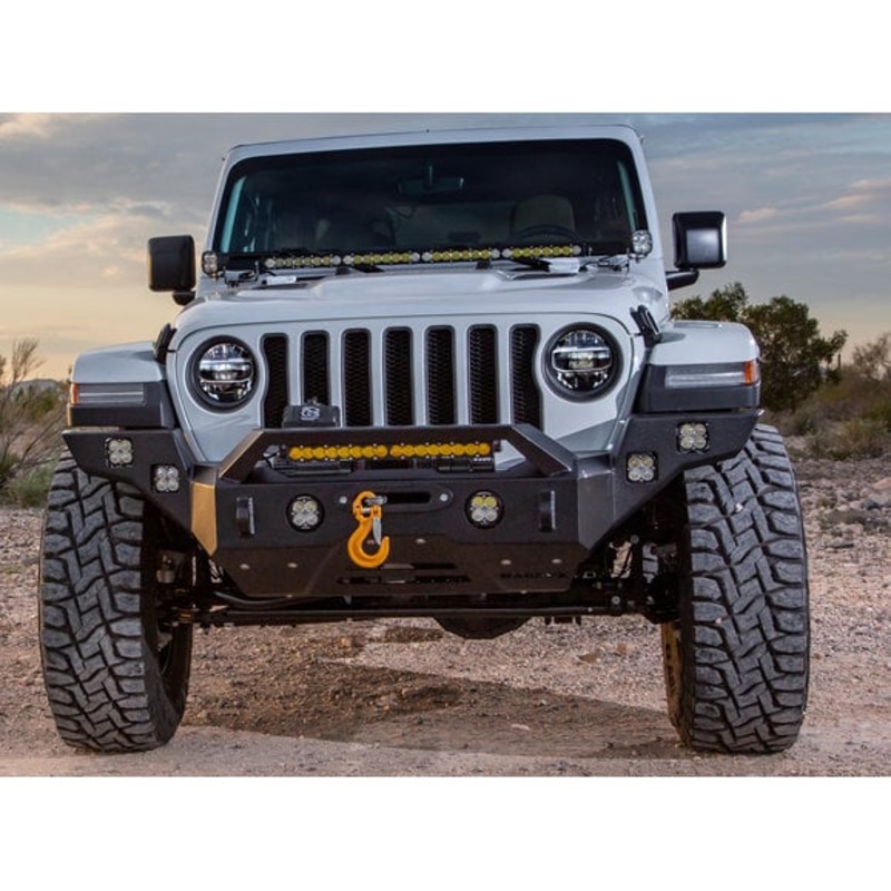 Magnum by Raptor Series FBM36JPN-RT RT Series Front Full Width Bumper for 18-24 Jeep Wrangler JL & Gladiator JT