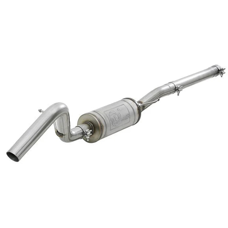 aFe Power 49-48063 Mach Force-Xp 2.5" 409 Stainless Steel Front Muffler Assembly for 07-18 Jeep Wrangler JK