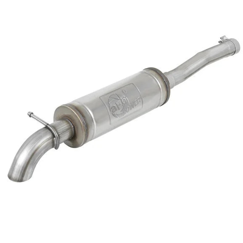 aFe Power 49-48069 Rock Basher 2.5"- 3" 409 Stainless Cat-Back Exhaust System for 07-18 Jeep Wrangler JK Unlimited 4 Door