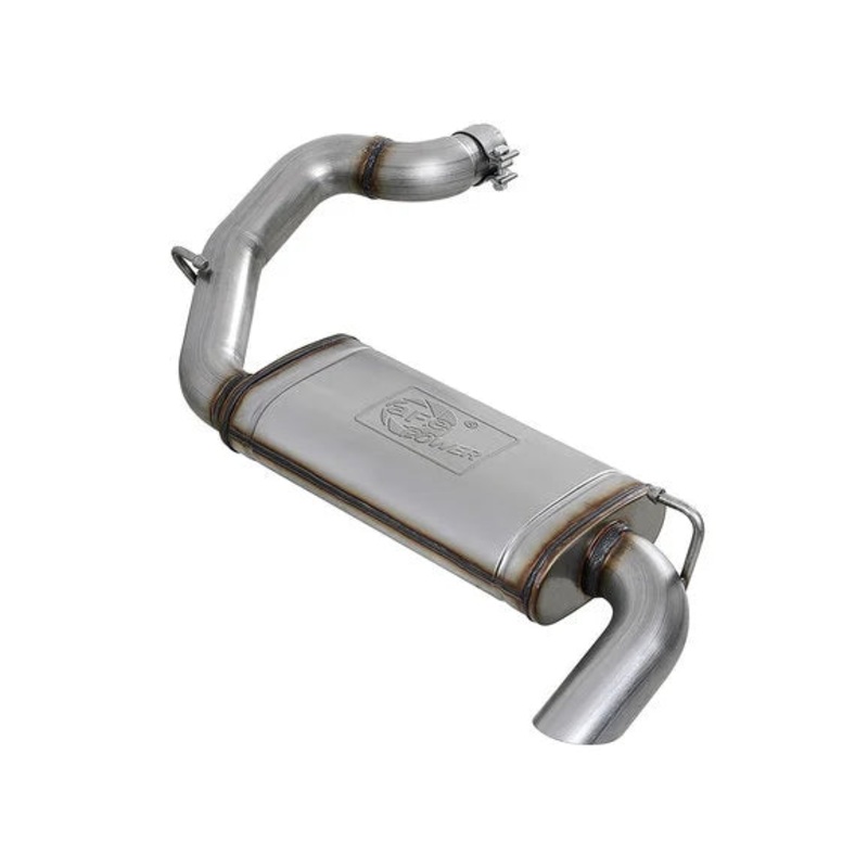 aFe Power 49-48080 Mach Force XP 3" 409 Stainless Hi-Tuck Axle-Back Exhaust System for 18-24 Jeep Wrangler JL