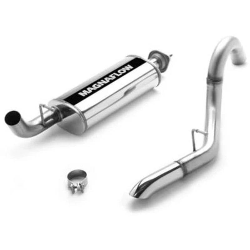 Magnaflow 15855 Performance "Street Series" Cat Back Exhaust System for 00-06 Jeep Wrangler TJ with 2.5/4.0L