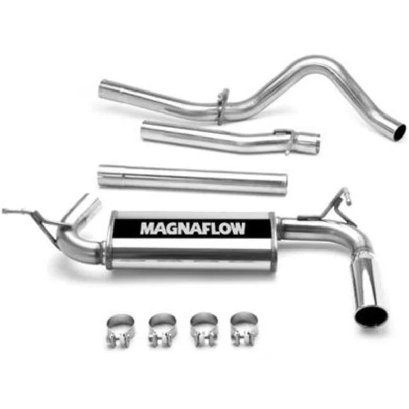 Magnaflow 16751 Performance "Street Series" Cat Back Exhaust System for 07-11 Jeep Wrangler Unlimited JK 4 Door with 3.8L