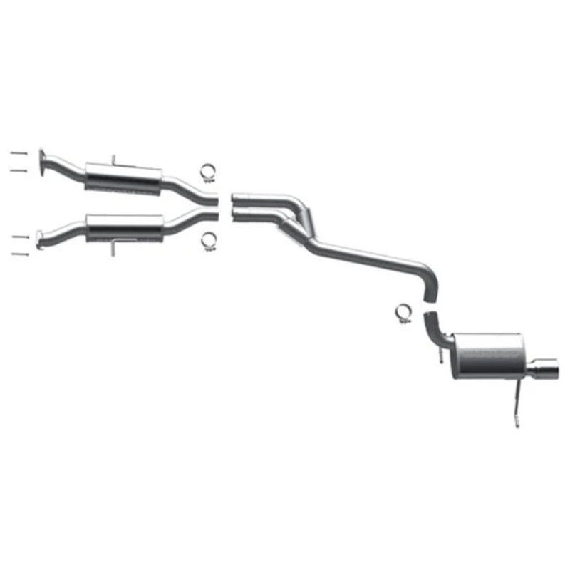 Magnaflow 16991 Performance "Street Series" Cat Back Exhaust System for 11-13 Jeep Grand Cherokee WK with 3.6L