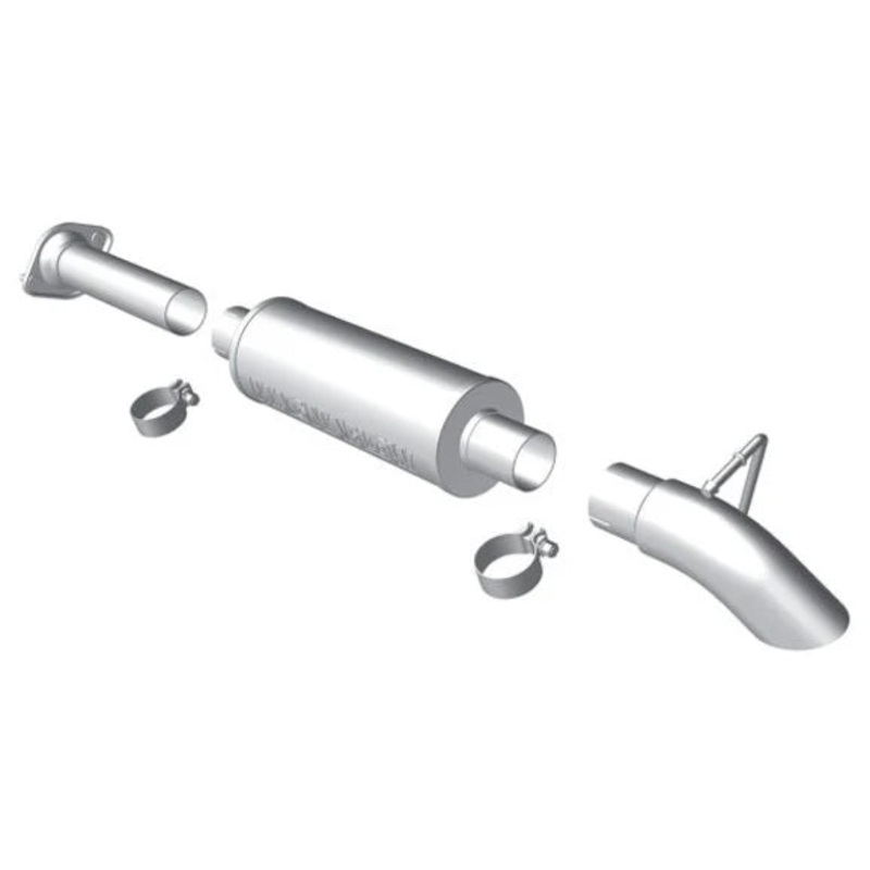 Magnaflow 17121 Performance "Off Road Pro Series" Exhaust for 04-06 Jeep Wrangler TJ Unlimited with 4.0L