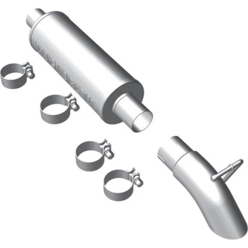 Magnaflow 17125 Performance "Off Road Pro Series" Exhaust for 97-99 Jeep Wrangler TJ with 2.5/4.0L