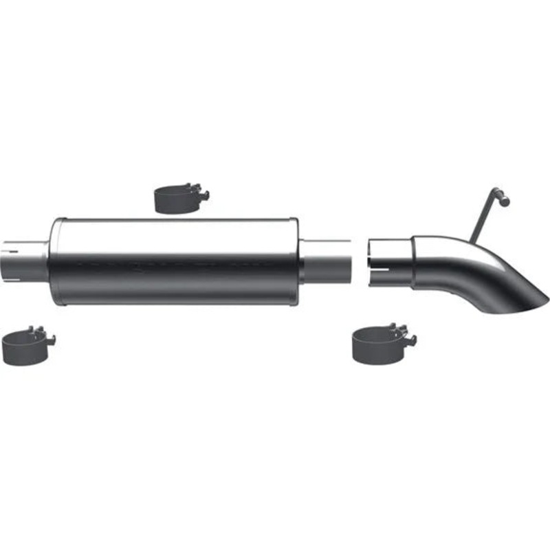 Magnaflow 17126 Performance "Off Road Pro Series" Exhaust for 91-95 Jeep Wrangler YJ with 2.5/4.0L