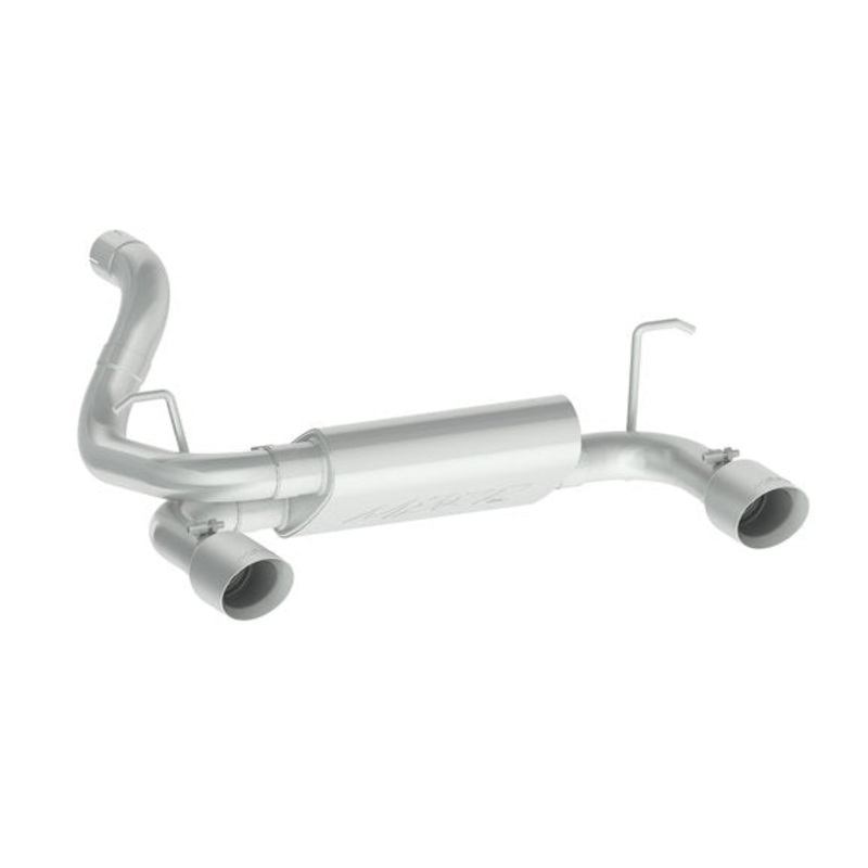 MBRP S5529409 XP Series 2.5" Axle Back Dual Exhaust System for 18-24 Jeep Wrangler JL with 3.6L