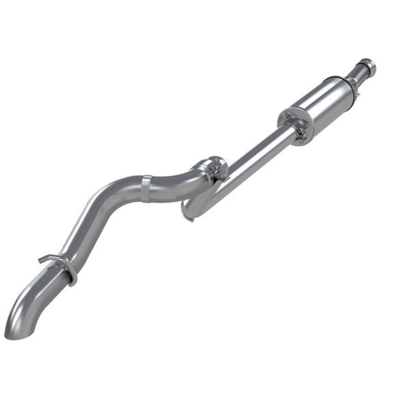 MBRP S5533304 Pro Series 2.5" T-304 Stainless Single Rear Exhaust System for 18-24 Jeep Wrangler JL