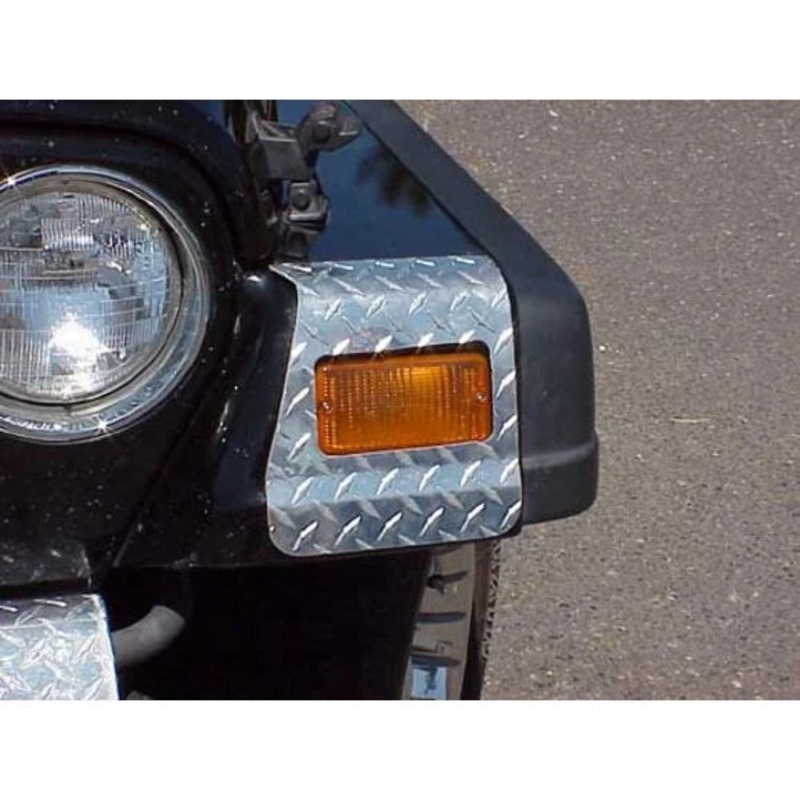 Warrior Products Front Fender Protectors for 87-95 Jeep Wrangler YJ