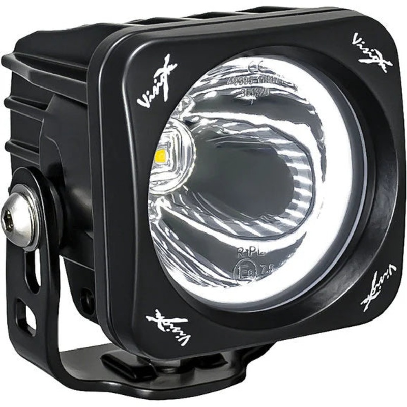Vision X 9891699 3" Square Optimus Halo LED Lamp- Single