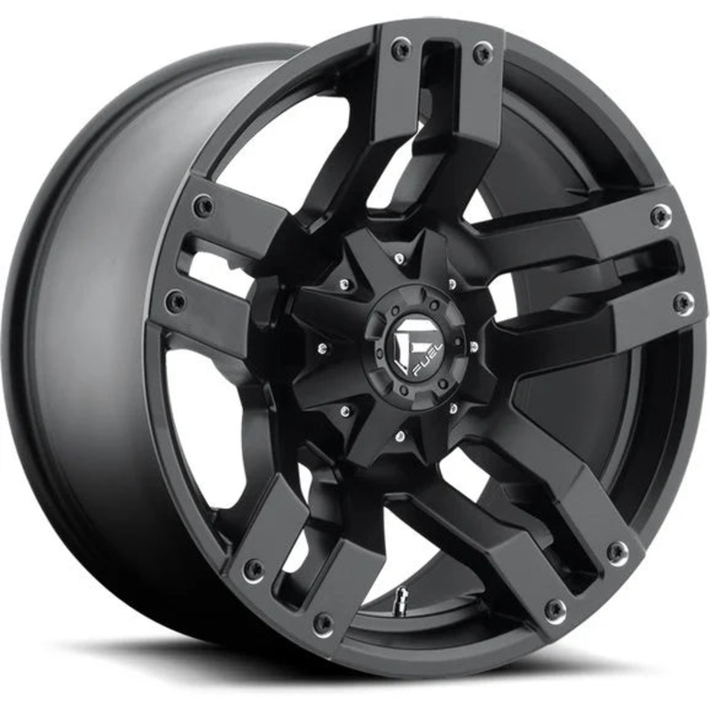 Fuel Off-Road Pump Wheel in Matte Black for 07-24 Jeep Wrangler JL, JK & Gladiator JT