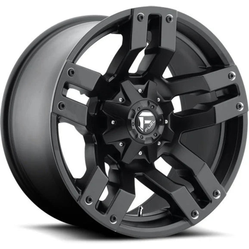 Fuel Off-Road Pump Wheel in Matte Black for 55-86 Jeep CJ