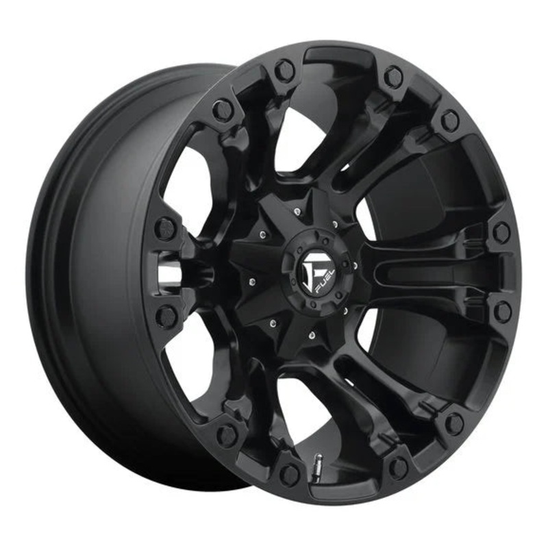 Fuel Off-Road Vapor Wheel in Matte Black for 84-06 Jeep Wrangler YJ, TJ, & Cherokee XJ
