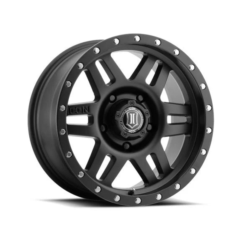ICON Alloys Six Speed Wheel for 07-24 Jeep Wrangler JL, JK & Gladiator JT