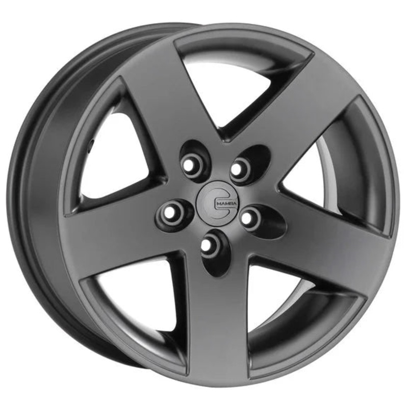 Mamba Offroad MR1X687306B MR1X Wheel in Black for 07-18 Jeep Wrangler JK and 99-18 Grand Cherokee WJ, WK, & WK2
