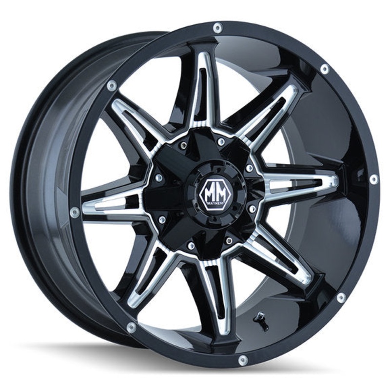 Mayhem Rampage Series 8090 Wheel for 07-20 Jeep Wrangler JL, JK & Gladiator JT