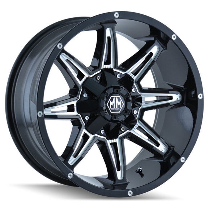 Mayhem Rampage Series 8090 Wheel for 87-06 Jeep Wrangler YJ & TJ