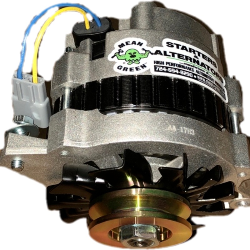 Mean Green MG7127 Alternator for 75-90 Jeep CJ-5, CJ-7, CJ-8 & Wrangler YJ with V-Belt