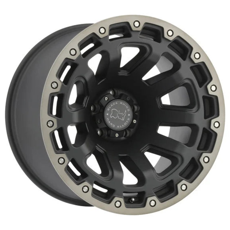 Black Rhino Hard Alloys Razorback Wheel for 07-22 Jeep Wrangler JL, JK & Gladiator JT