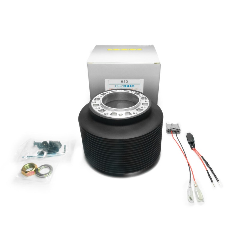 Works Bell Steering Wheel Hub Boss Kit Adapter #633 Nissan Leaf ZE0 >2012 and onwards< With Airbag